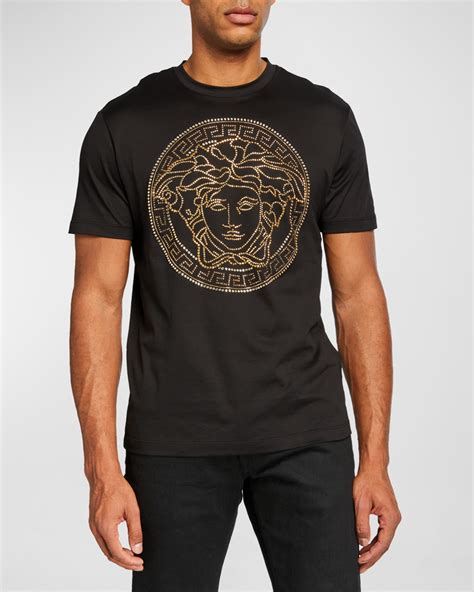 versace polo half medusa|versace t shirt.